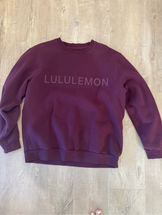 lululemon athletica Other - lululemon athletica Men's Crewneck Sweatshirt - Burgundy